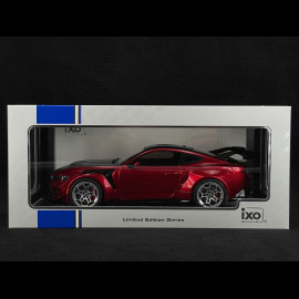 Ford Mustang GTD 2025 Dunkelrot 1/18 Ixo MCG18577