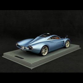 Pagani Huayra Codalunga 2022 Azzurro Sardegna Matt 1/18 BBR Models P18228A