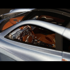 Pagani Huayra Codalunga 2022 Azzurro Sardegna Matt 1/18 BBR Models P18228A
