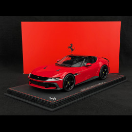Ferrari 12Cilindri Coupe 2024 Rosso Corsa 1/18 BBR Models P18248A