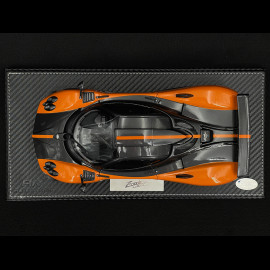 Pagani Zonda Cinque Coupe 2009 Arancio St. Tropez 1/18 BBR Models 850603021DIE