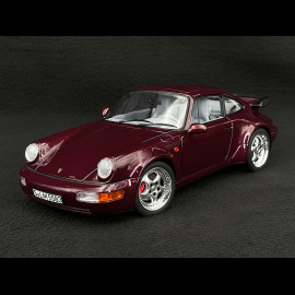 Porsche 911 Turbo 3.6 Coupe Type 964 1993 Amethyst Metallic 1/18 Norev 29676