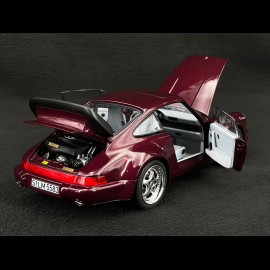 Porsche 911 Turbo 3.6 Coupe Type 964 1993 Amethyst Metallic 1/18 Norev 29676