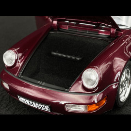 Porsche 911 Turbo 3.6 Coupe Type 964 1993 Amethyst Metallic 1/18 Norev 29676