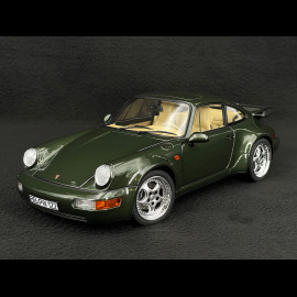 Porsche 911 Turbo 3.6 Coupe Type 964 1993 Eichegrün Metallic 1/18 Norev 29675