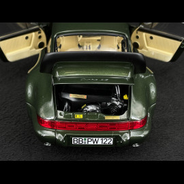Porsche 911 Turbo 3.6 Coupe Type 964 1993 Eichegrün Metallic 1/18 Norev 29675