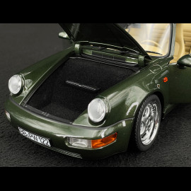 Porsche 911 Turbo 3.6 Coupe Type 964 1993 Eichegrün Metallic 1/18 Norev 29675