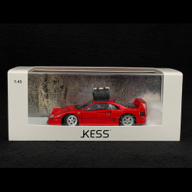 Ferrari F40 1993 Red Snow Drift in Japan with Driver 1/43 Kess KE43056480