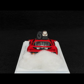 Ferrari F40 1993 Red Snow Drift in Japan with Driver 1/43 Kess KE43056480