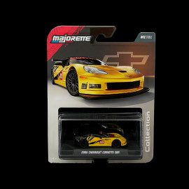 Chevrolet Corvette C6R n° 69 2005 Gelb / Schwarz 1/64 Majorette 8505001000