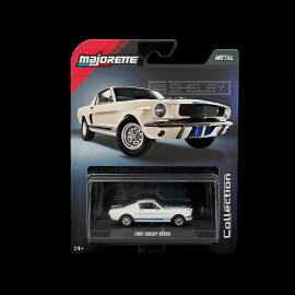 Ford Mustang Shelby GT 350 1965 Weiß / Blau 1/64 Majorette 8505001000
