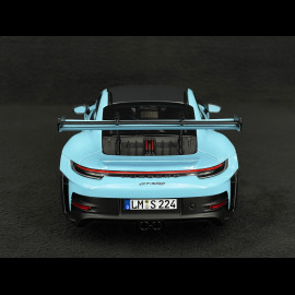 Porsche 911 GT3 RS Typ 992 2022 Weissach Package Gulf Blau 1/18 Norev 187367