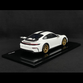 Porsche 911 GT3 Type 992.2 2024 White 1/18 Spark WAP0215200TGT3