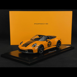 Porsche 911 Spirit 70 Type 992 Cabriolet 2025 Signal Orange 1/18 Spark WAP0210520SGTS