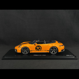 Porsche 911 Spirit 70 Type 992 Cabriolet 2025 Signal Orange 1/18 Spark WAP0210520SGTS