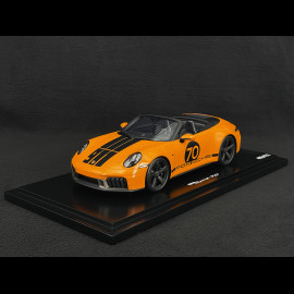 Porsche 911 Spirit 70 Type 992 Cabriolet 2025 Signal Orange 1/18 Spark WAP0210520SGTS