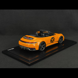 Porsche 911 Spirit 70 Type 992 Cabriolet 2025 Signal Orange 1/18 Spark WAP0210520SGTS
