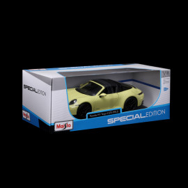 Porsche 911 Targa 4 GTS Hybrid Typ 992.2 2025 Cartagena Gelb 1/18 Maisto M31470YL