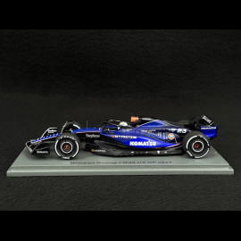 Alex Albon Williams Racing FW46 n° 23 100th Race USA GP F1 2024 1/43 Spark S9559