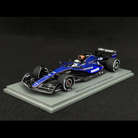 Alex Albon Williams Racing FW46 n° 23 100th Race USA GP F1 2024 1/43 Spark S9559