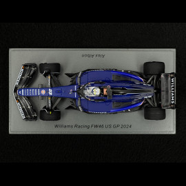 Alex Albon Williams Racing FW46 n° 23 100th Race USA GP F1 2024 1/43 Spark S9559