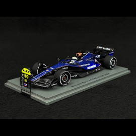 Alex Albon Williams Racing FW46 n° 23 100th Race USA GP F1 2024 1/43 Spark S9559