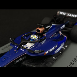 Alex Albon Williams Racing FW46 n° 23 100th Race USA GP F1 2024 1/43 Spark S9559