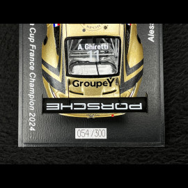 Porsche 911 GT3 Cup Type 992 n° 11 Winner Carrera Cup France 2024 1/43 Spark SF331