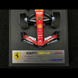 Charles Leclerc Ferrari SF24 n° 16 Winner Monza GP F1 2024 1/43 Looksmart LSF1065