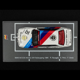 BMW M3 E30 n° 35 Gewinner 24h Nürburgring 1989 1/43 Spark 43NUR1989