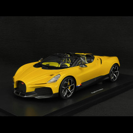 Bugatti W16 Mistral 2023 Yellow 1/18 Top Speed TS0598