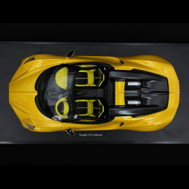 Bugatti W16 Mistral 2023 Gelb 1/18 Top Speed TS0598