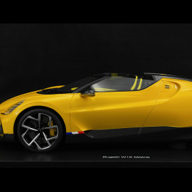 Bugatti W16 Mistral 2023 Yellow 1/18 Top Speed TS0598
