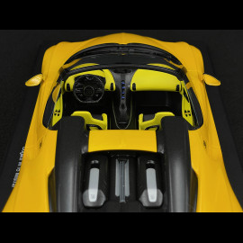 Bugatti W16 Mistral 2023 Gelb 1/18 Top Speed TS0598