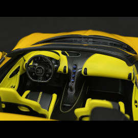 Bugatti W16 Mistral 2023 Gelb 1/18 Top Speed TS0598