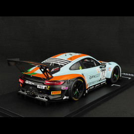 Porsche 911 GT3 R Gulf n° 12 4th 24h Spa 2020 1/18 Ixo LEGT18-20012