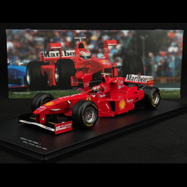 Eddie Irvine Ferrari F300 n° 4 3. Imola GP F1 1998 Mit Tower Wings 1/18 Werk83 W18033003