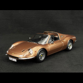 Ferrari Dino 246 GTS 1970 Nocciola Metallizzato 1/18 Norev 187815