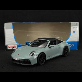 Porsche 911 Targa 4 GTS Hybrid Typ 922.2 2026 Shadegreen 1/18 Maisto M31470