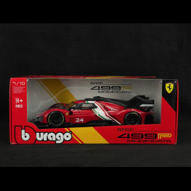 Ferrari 499P 3.0 Turbo V6 n° 24 Modificata 2024 Rot 1/18 Bburago 16302