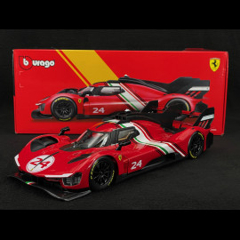 Ferrari 499P 3.0 Turbo V6 n° 24 Modificata 2024 Rot 1/18 Bburago 16302
