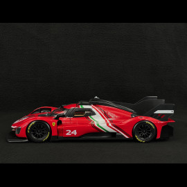 Ferrari 499P 3.0 Turbo V6 n° 24 Modificata 2024 Rot 1/18 Bburago 16302