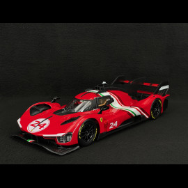 Ferrari 499P 3.0 Turbo V6 n° 24 Modificata 2024 Rot 1/18 Bburago 16302