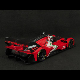 Ferrari 499P 3.0 Turbo V6 n° 24 Modificata 2024 Rot 1/18 Bburago 16302