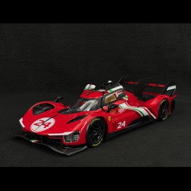 Ferrari 499P 3.0 Turbo V6 n° 24 Modificata 2024 Rot 1/18 Bburago 16302