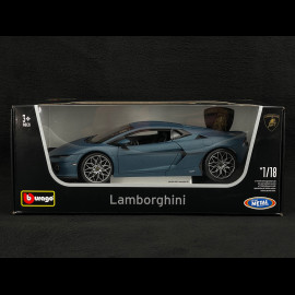 Lamborghini Temerario 2025 Matt Blue 1/18 Bburago 11052B