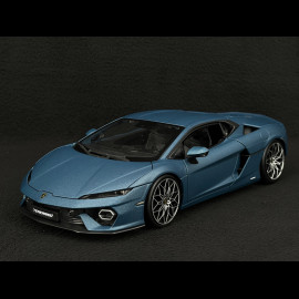 Lamborghini Temerario 2025 Matt Blue 1/18 Bburago 11052B