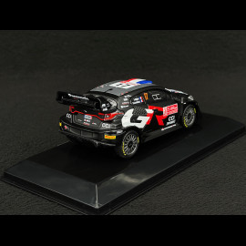 Toyota GR Yaris Rally1 Hybrid n° 17 Winner Croatia Rally WRC 2024 1/43 Bburago 38323