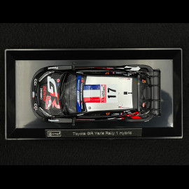 Toyota GR Yaris Rally1 Hybrid n° 17 Winner Croatia Rally WRC 2024 1/43 Bburago 38323