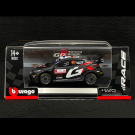 Toyota GR Yaris Rally1 Hybrid n° 69 Safari Rally Winner WRC 2024 1/43 Bburago 38324